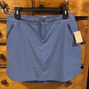 Title nine Rogue Skort in Mineral Blue Size 4 $79 Retail NWT
